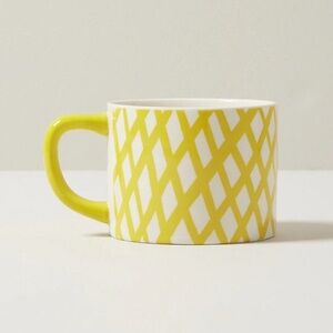 BASKET WEAVE MUGCHARTREUSE